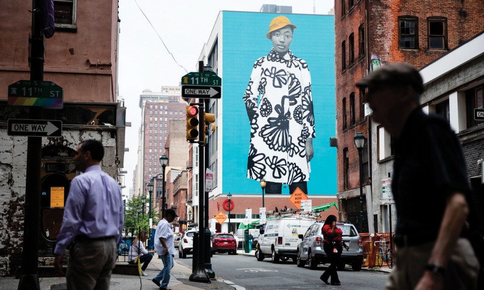 a mural