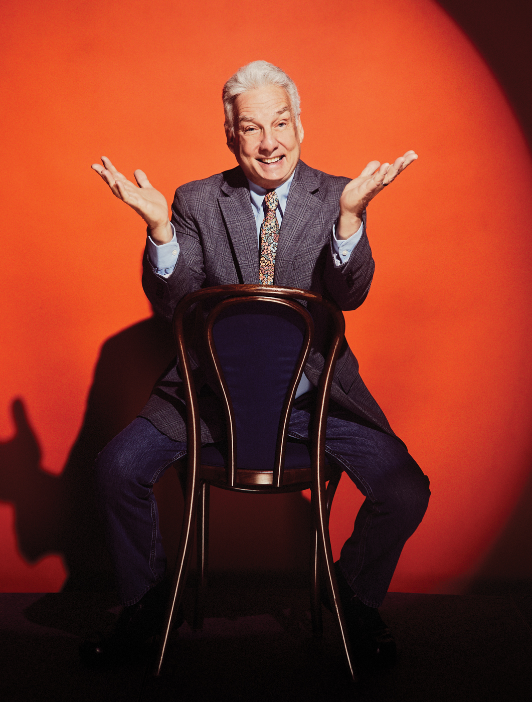 Longtime Double Dare host Marc Summers, who has his own off-Broadway show 