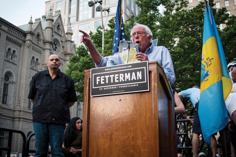 John Fetterman bernie sanders