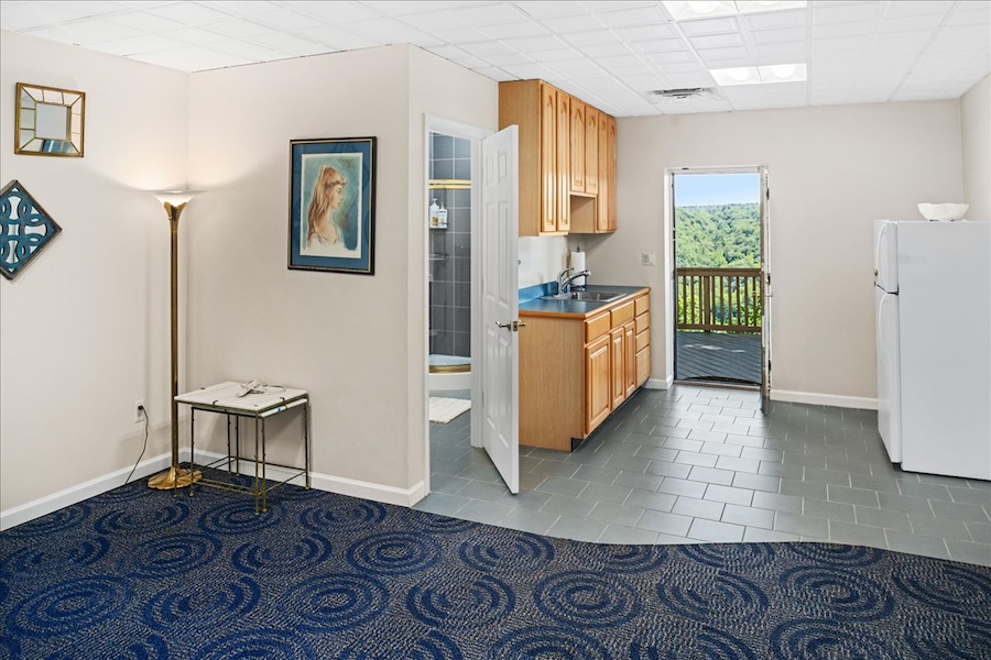 basement kitchenette