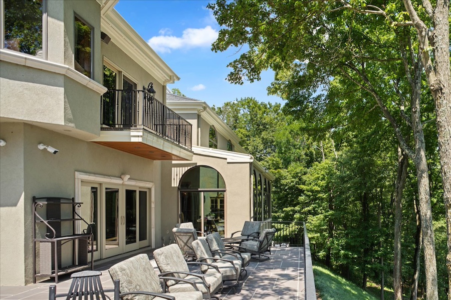 main floor balcony