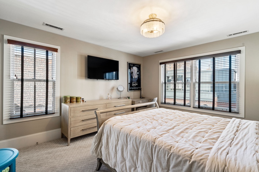fourth-floor bedroom