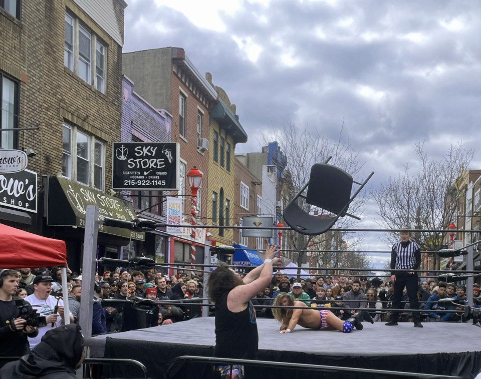 wrestlemania suplex south street