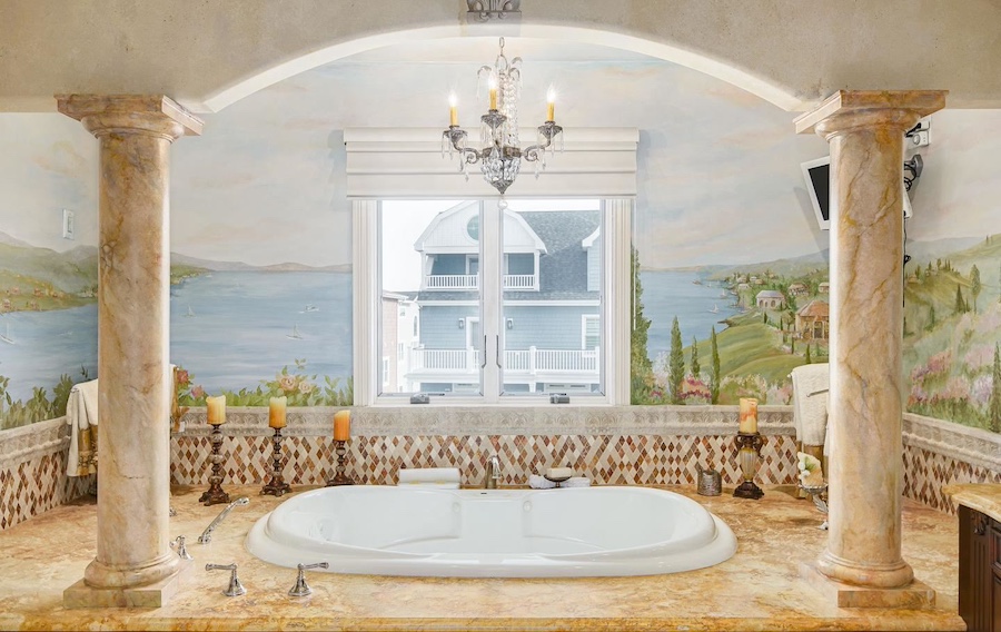 soaking tub