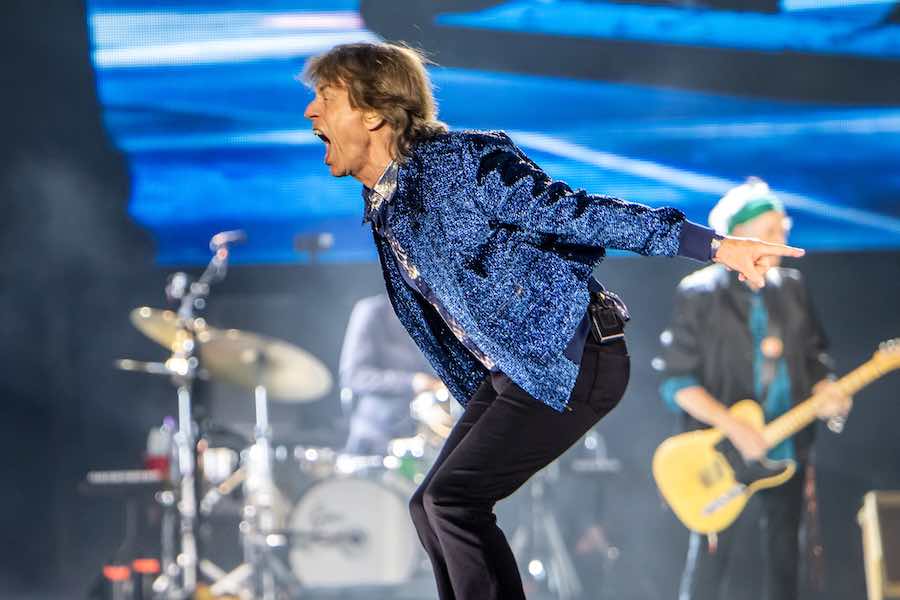 The Rolling Stones performing at Lincoln Financial Field in South Philadelphia as part of they Hackney Diamonds tour 
