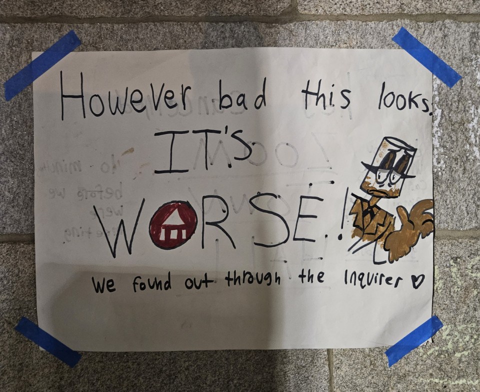 uarts university of the arts closing protest