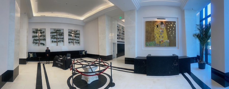panoramic lobby view