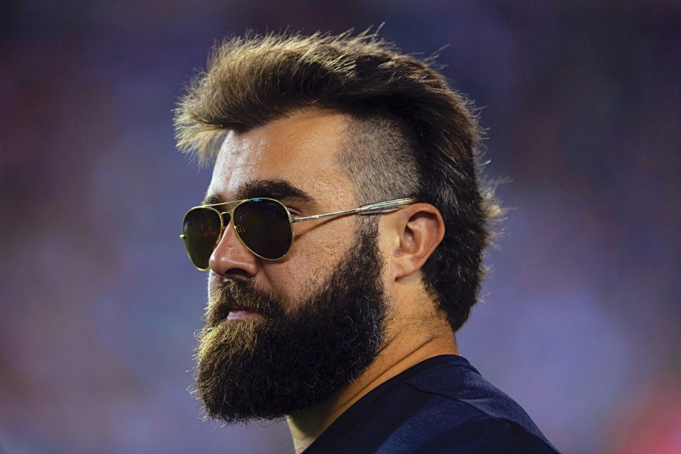 jason kelce hair