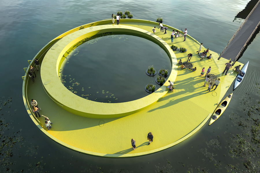 FloatLab, a floating observation deck that is coming to Philadelphia