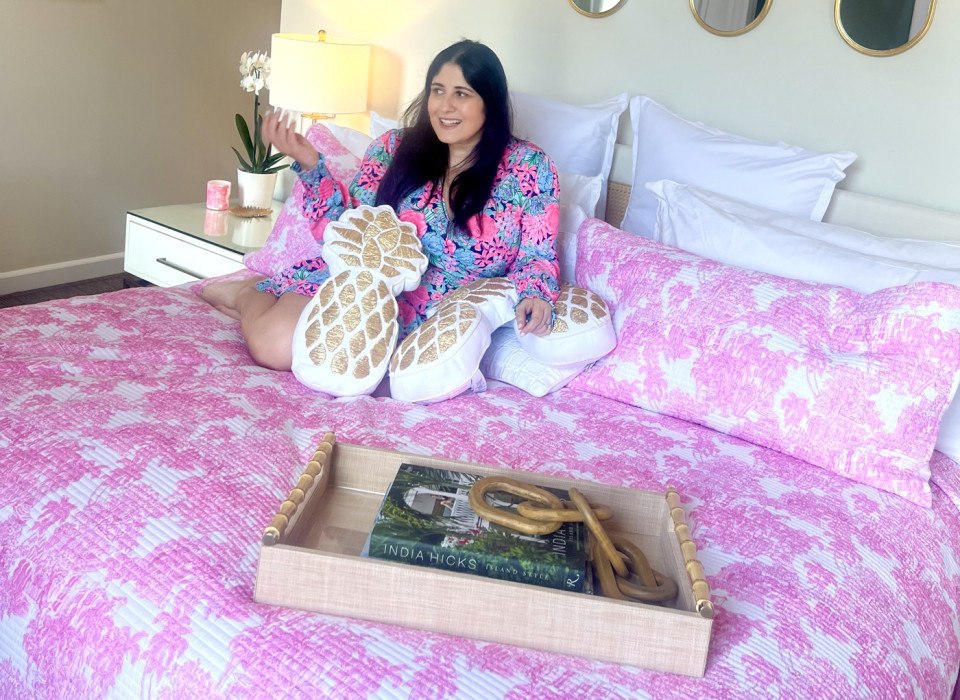 Lilly Pulitzer Ritz-Carlton suite