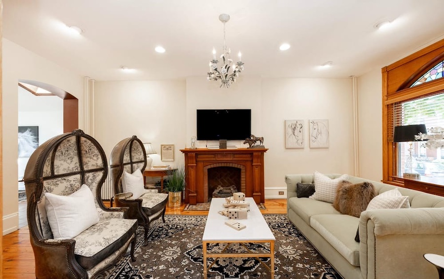 west chester twin living room