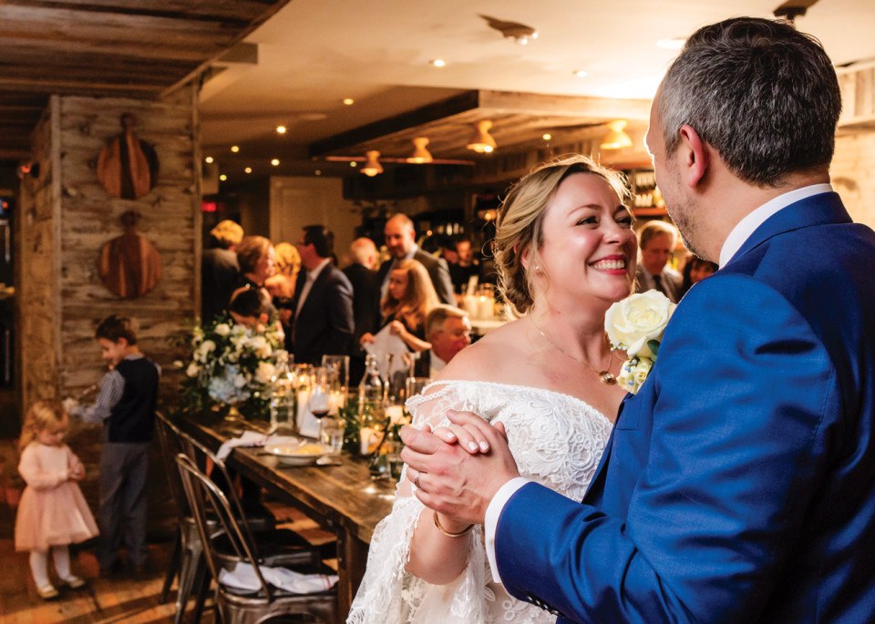 restaurant wedding at Barbuzzo