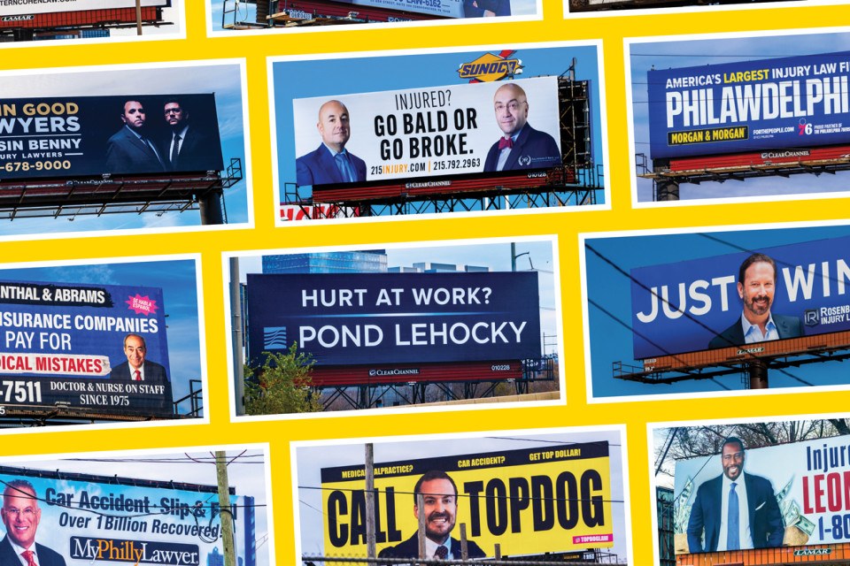 personal injury lawyer ads billboards philadelphia