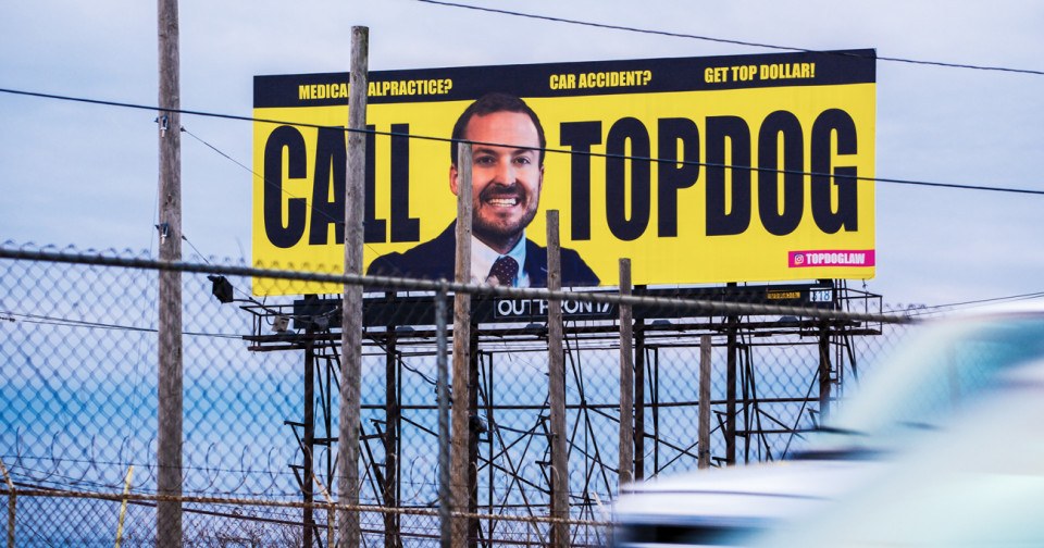 personal injury lawyer ads billboards philadelphia