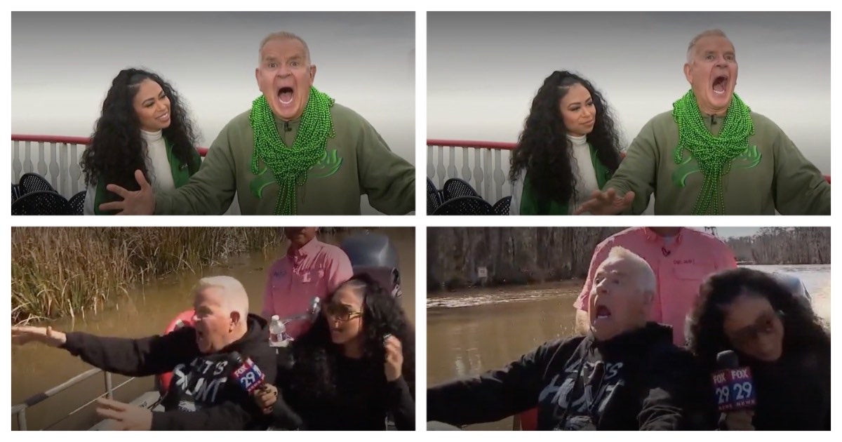 Fox 29 morning show co-hosts Alex Holley and Mike Jerrick in and around New Orleans prior to this Sunday's Super Bowl between the Philadelphia Eagles and the Kansas City Chiefs (video via Fox 29/embedded below)