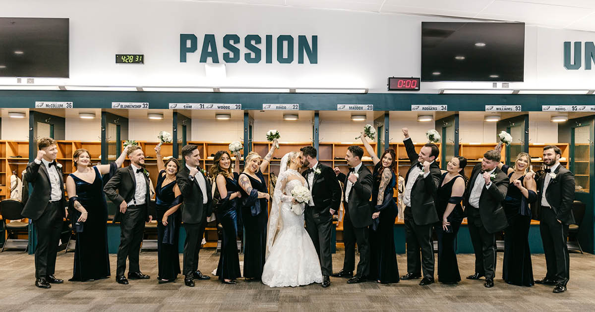 eagles wedding
