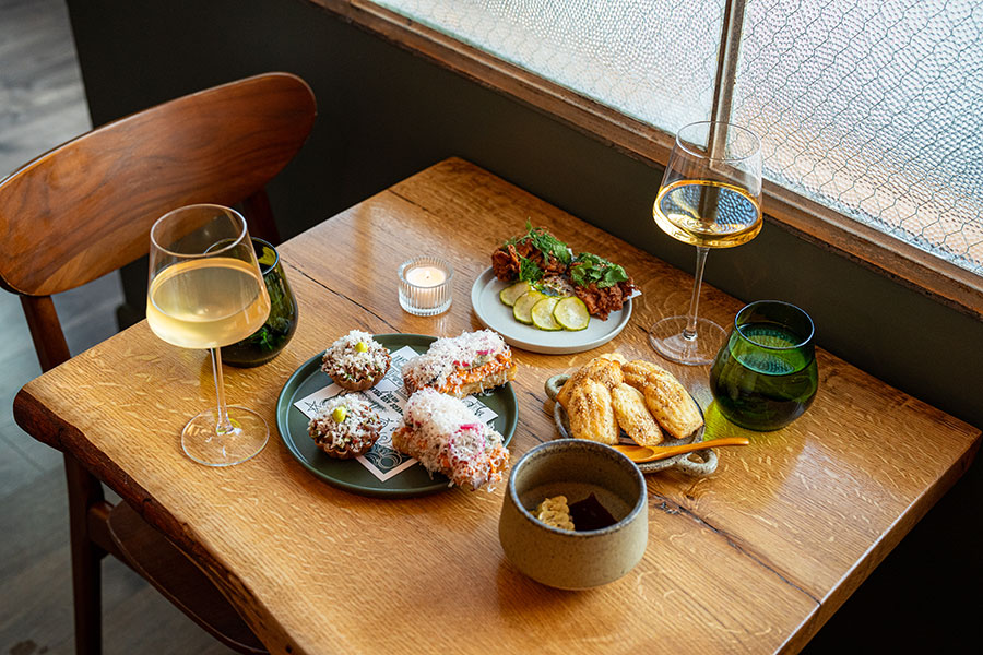 Emmett tasting menu