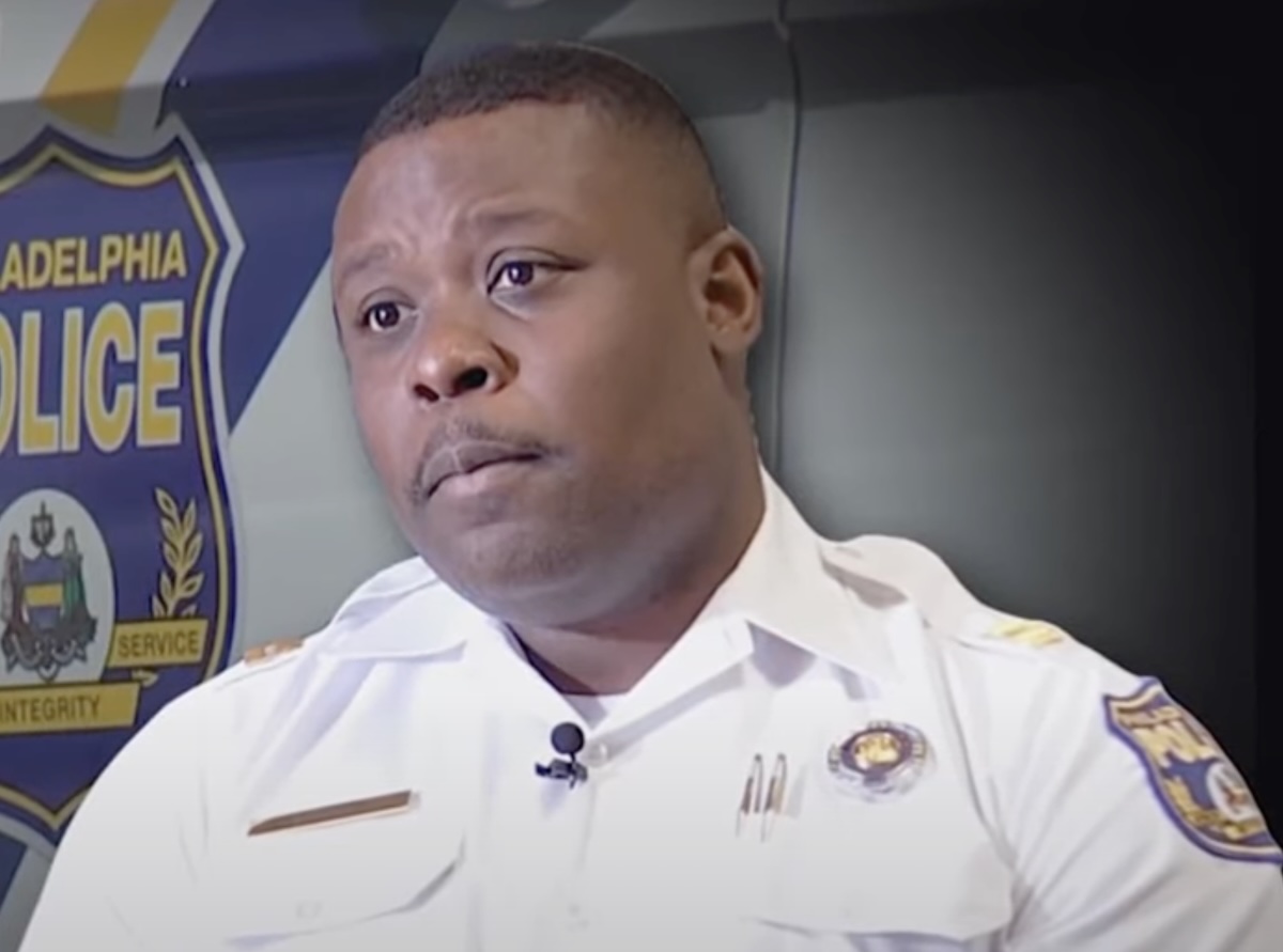 Philadelphia Police Captain Tyrell McCoy, who is accused of sexually harassing a cop in his command