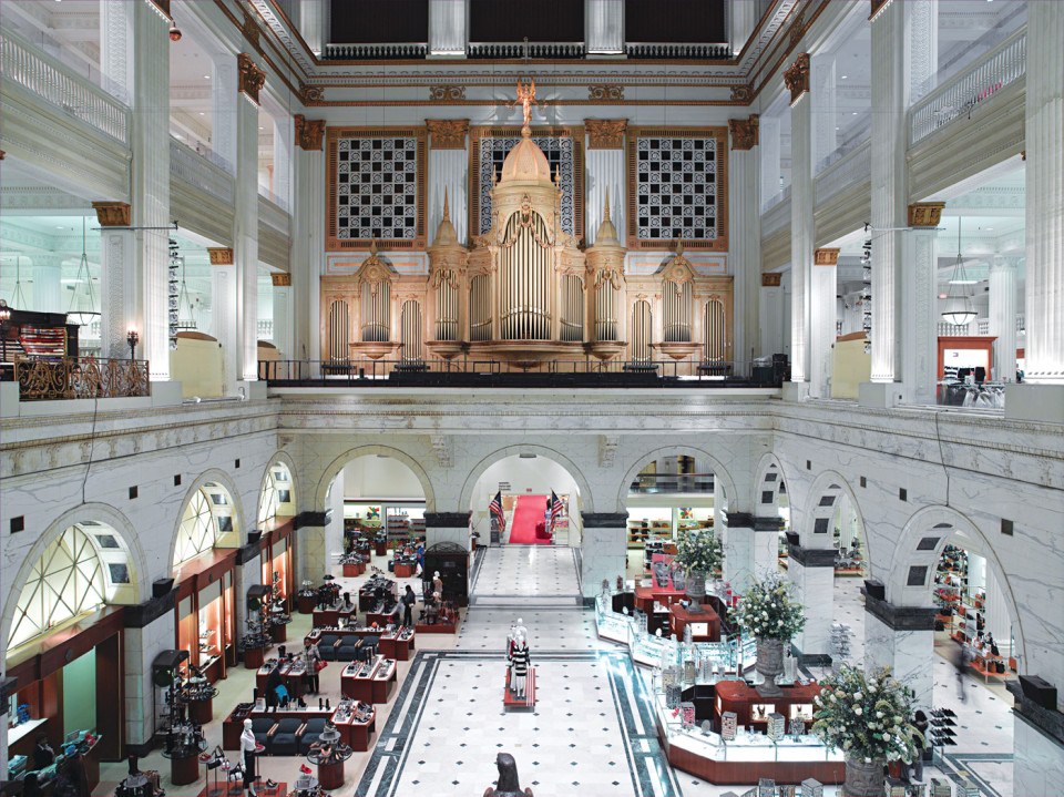 Wanamaker Organ macy's