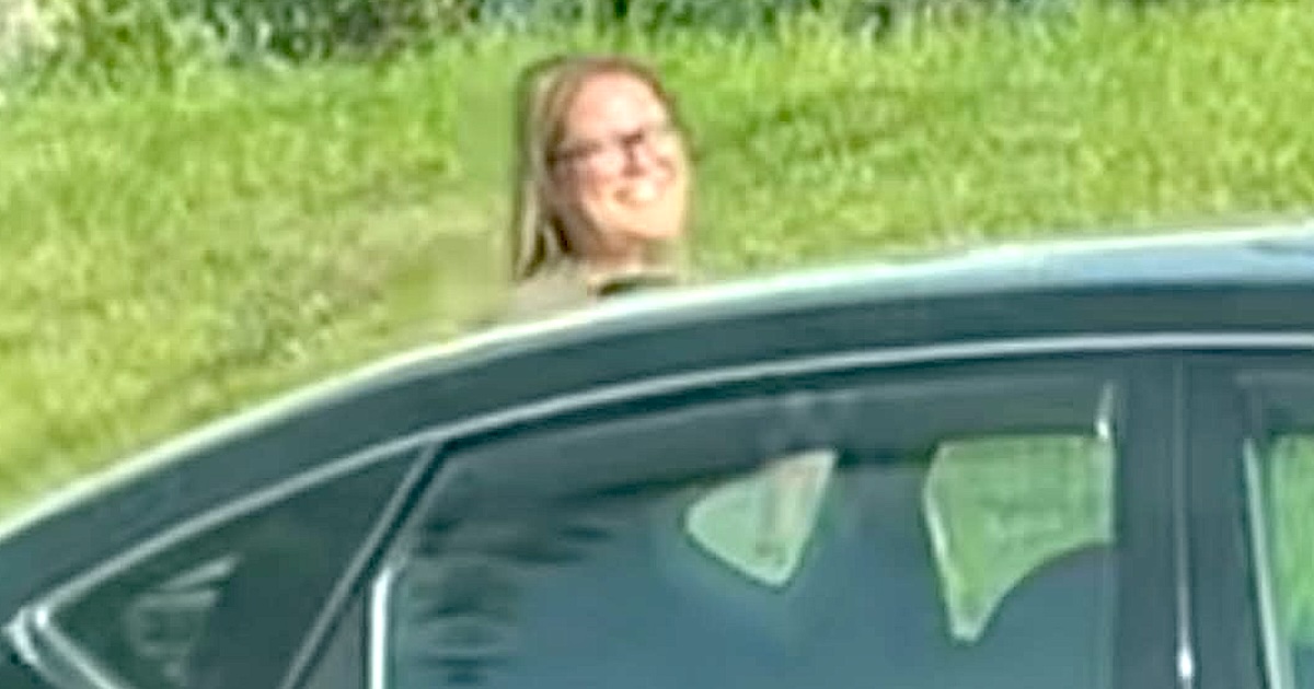 Police say the Delco Pooper, seen here, is Christina Solometo of Ridley Park
