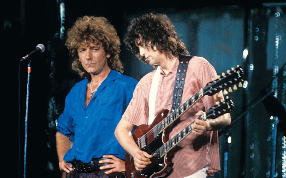 live aid led zeppelin