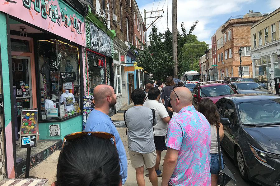 ESO Ramen Workshop line