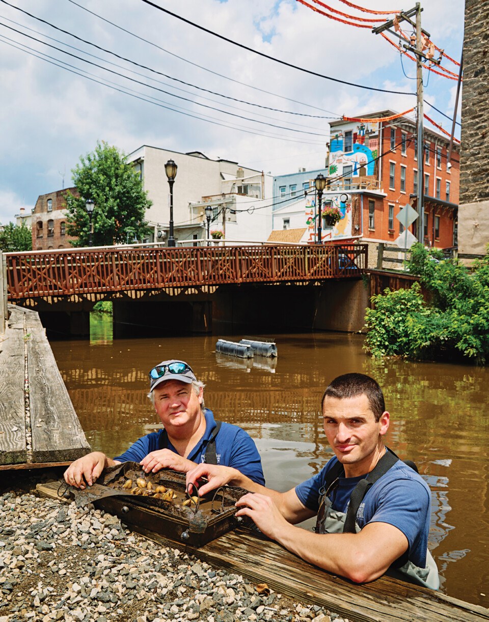 mussels philadelphia water department clean