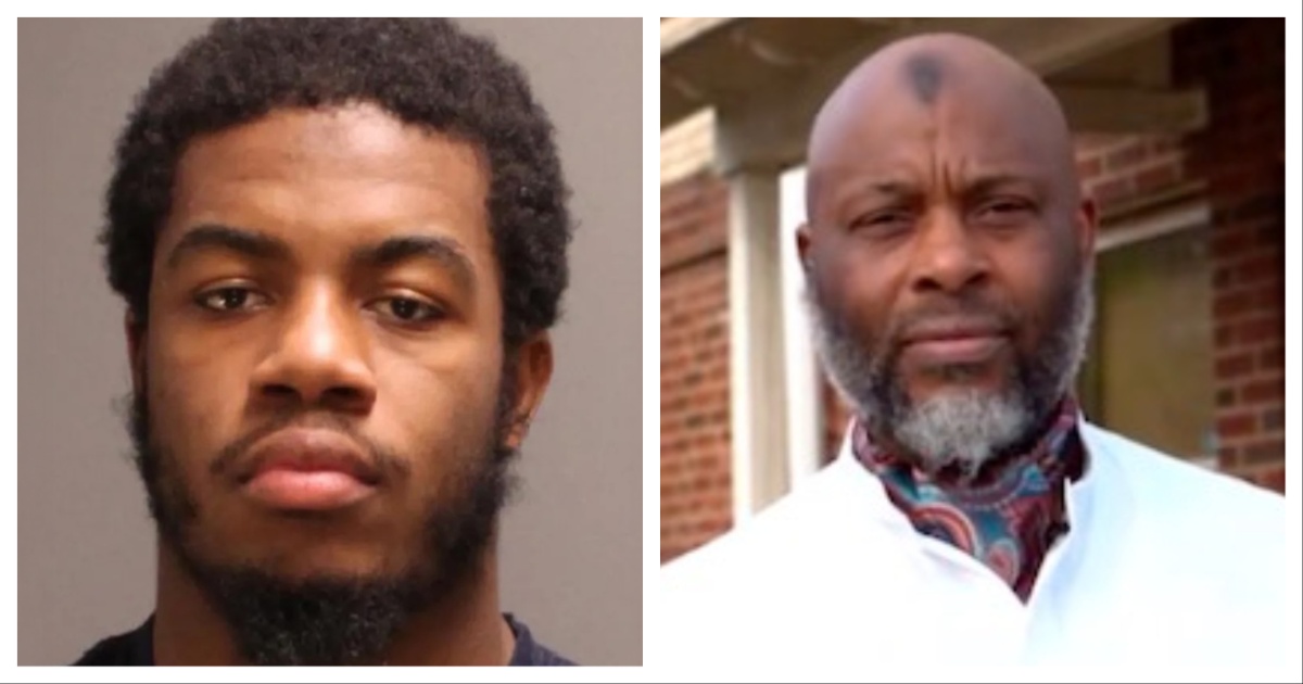 Left: 19-year-old Muhyyee-Ud-din Abdul-Rahman, who has been convicted in a terrorism case (government photo) | Right: His father, Philadelphia attorney Qawi Abdul-Rahman, whose home was raided by the FBI in August 2023, resulting in his son's arrest (image via Rahman for Judge campaign video)