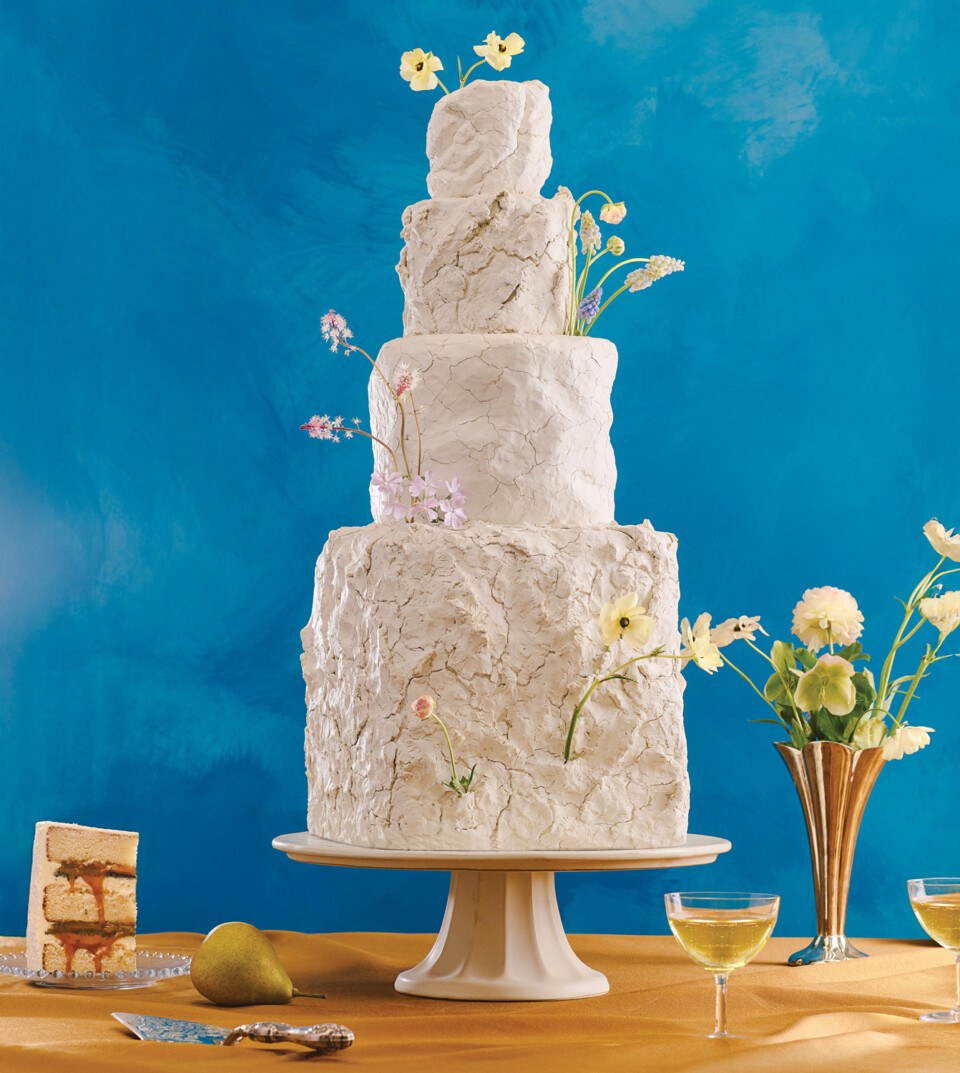 wedding cake texture