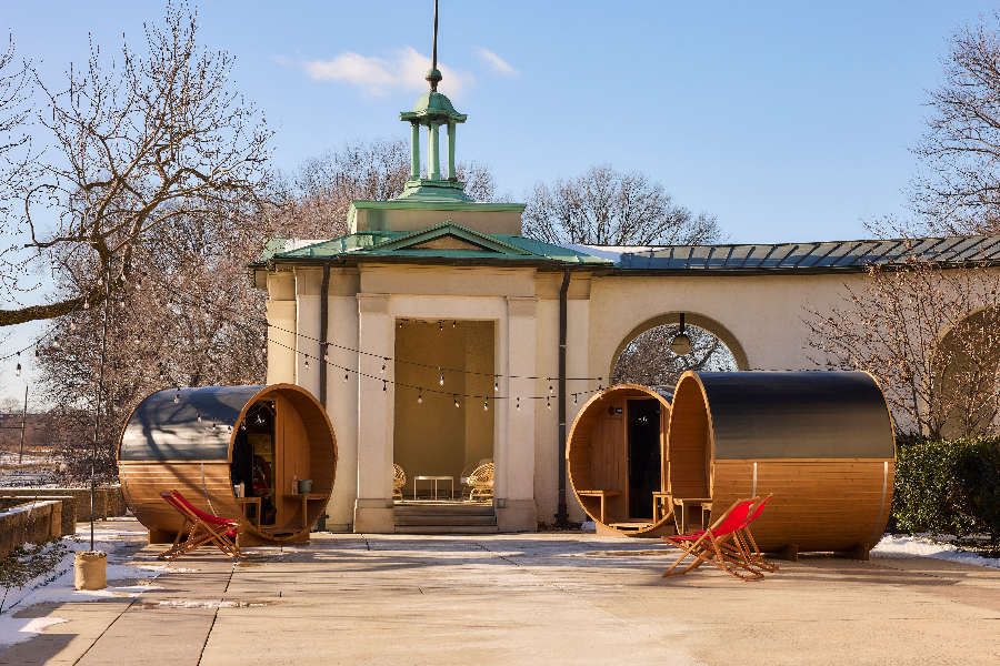 Pop-Up Saunas Are Returning to FDR Park This Winter