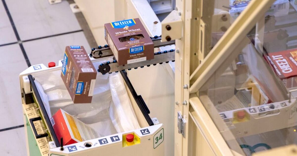 A "ShopBot", part of the new robotic shopping experience at the Whole Foods in Plymouth Meeting (photo courtesy Whole Foods)