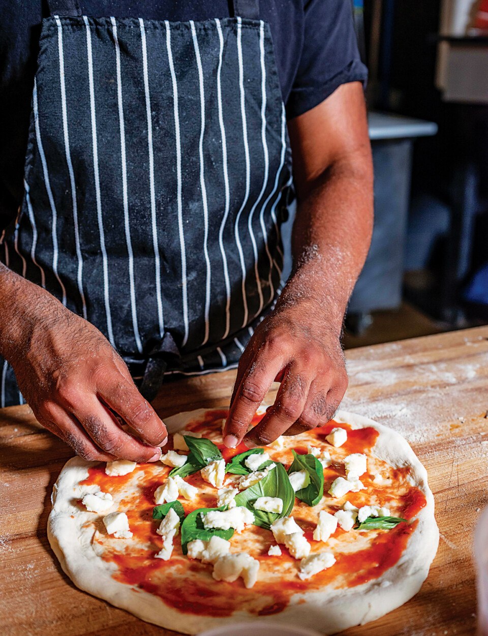 char pizza