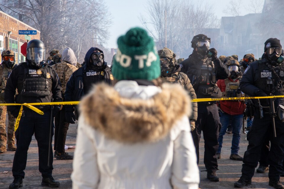 ice protest Minneapolis minnesota