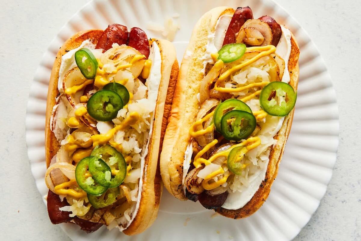 The Seattle Hot Dog at Sonny's Cocktail Joint in honor of the Super Bowl